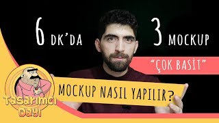 MOCKUP NASIL YAPILIR  2 dkda Mockup Mockup Yapma [upl. by Amo773]