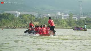 নৌকা বাইচ  Preparing for the provincial college dragon boat competition  Rz Raju Ahmed Official [upl. by Fatsug]