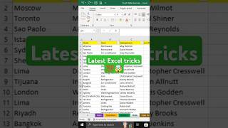 Helpful excel tricks 💯 🤯 insert excelshortcuts exceltips exceltricks exceltipsandtricks [upl. by Abercromby855]