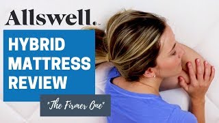 Allswell Mattress Review The Firmer One Hybrid Model [upl. by Nevanod222]