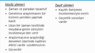 Sosyal Bilimlerde Araştırma Yöntemleri 20 İçerik Analizi I [upl. by Ardnuyek111]