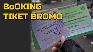 BOKING ONLINE TIKET BROMO  Cara booking tiket bromo melalui hp [upl. by Ethban328]