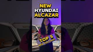 New Hyundai Alcazar Facelift Top 5 Features alcazar hyundaialcazar [upl. by Peria]