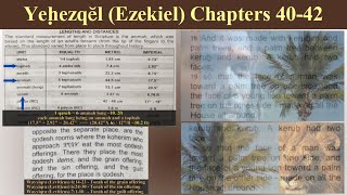 Yehezqel Ezekiel Ch 4042 quotDeclare to the house of Yisrael all that you are seeingquot [upl. by Peednus]