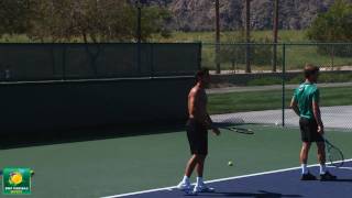 Nicolas Almagro Hitting Serves in Slow Motion HD  Indian Wells Pt 09 [upl. by Blaine]