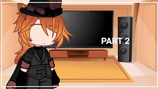 Bsd react to chuuya as random tik Toks Bsd x gacha skk  cookie chuuya [upl. by Thevenot599]