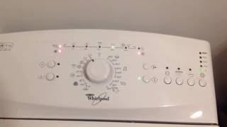 Whirlpool AWE6515 reset programatoracontrol board reset program serwisowy diagnostic test program [upl. by Macomber]