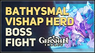 Bathysmal Vishap Herd Boss Genshin Impact [upl. by Nylirak]