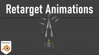 Retarget Animations to Any Rig in Blender [upl. by Niamjneb]