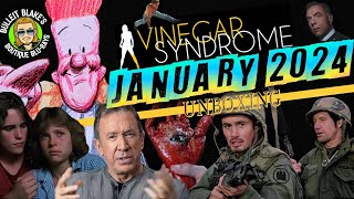 Vinegar Syndrome  January 2024  Unboxing [upl. by Amaryllis230]