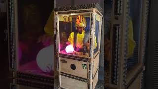 Zoltar fortune telling machine reading ticket mystic psychic spirit gypsy Bryan Texas LaSalle Hotel [upl. by Adnana]