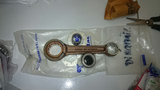 Unboxing Connecting Rod TKRJ Japan Modenas Dinamik 120 [upl. by Assisi]