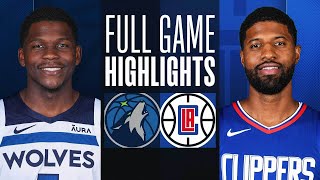 TIMBERWOLVES at CLIPPERS  FULL GAME HIGHLIGHTS  February 12 2024 [upl. by Onida]