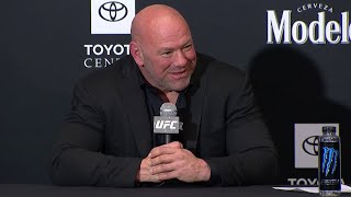 UFC 271 Dana White PostFight Reaction [upl. by Noraha]