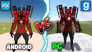 nextbot in the playground Titan kameraman Upgrade vs Titan kameraman Upgrade Garrys mod [upl. by Alben127]