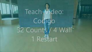 Codigo Line Dance  LDP Teaching [upl. by Brittani]