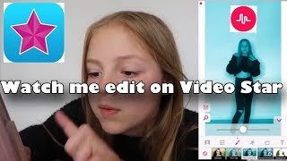 Watch me edit a Slow Mo on Videostar [upl. by Robbyn]