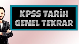 KPSS TARİH ÖNLİSANS GENEL TEKRAR SONER ARDIÇ kpsstarih önlisanstarihtekrar [upl. by Anidnamra546]