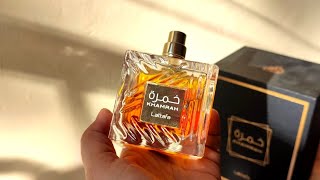 KHAMRAH by Lattafa Lattafa Khamrah review The best gourmand perfume on budget [upl. by Ettigirb]