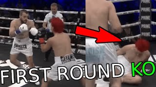 Jay Swinglers INSANE FIRST ROUND KO Jay Swingler Vs Cherdleys Full Fight [upl. by Briant]