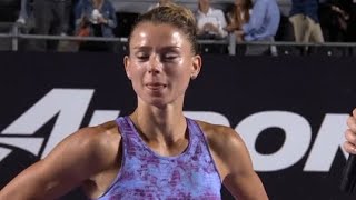 Camila Giorgi retires ❤️🇮🇹🥲 but why❓A look back at her last Championship ❤️❤️🏆 [upl. by Judith]