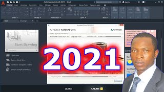 Comment Changer la language AutoCAD 2021 En  Fr [upl. by Ihdin]