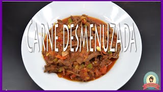 Como Hacer Carne Desmenuzada  Nicaragua en mi cocina [upl. by Hay]