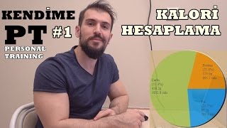 KENDİME PT 1  Beslenme Programı Kalori Hesaplama Nasıl Yapılır [upl. by Ivanah]