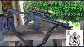 Springfield Armory Saint Victor 308 Rifle Test and Review  Best Budget AR10 Rifle [upl. by Calvert]