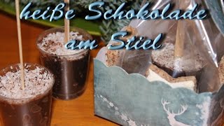 Trinkschokolade am Stiel  DIY Geschenke zu Weihnachten [upl. by Gifford]