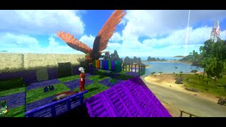 Base na ilha dos castores  Ark Survival Mobile [upl. by Elleral]