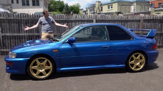 The Subaru Impreza 22B STi is an Impreza for Supercar Money [upl. by Assilav656]