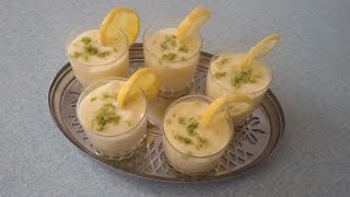 اروع موس بالليمون بثلاثة مكونات فقط mousse aux citron [upl. by Lukin380]