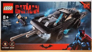 LEGO DC Super Heroes 76181 Batmobile The Penguin Chase 2022 SPEED BUILD [upl. by Erelia]