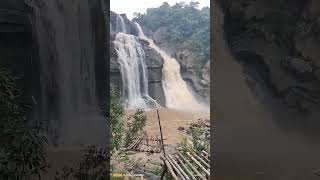 Hundru waterfalls  Ranchi Jharkhand। Riverflow। Subarnarekha river। [upl. by Basilio]