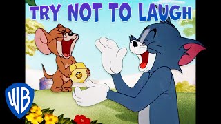 Tom amp Jerry  Try Not to Laugh Challenge  Classic Cartoon Compilation  WB Kids [upl. by Rigdon904]