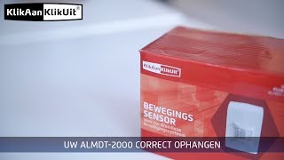 Uw ALMDT2000 correct ophangen KlikAanKlikUit [upl. by Lesslie]