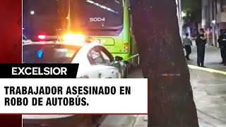 Matan a pasajero de camión en Calzada de Tlalpan ¡Ni siquiera se opuso al asalto [upl. by Adan441]