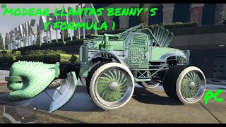 LSCHAX 152 Como Modear coches con llantas Formula1 Ruedas Bennys PC Undetected [upl. by Kale]