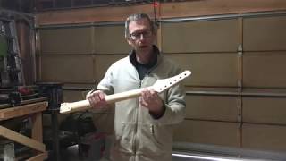 Why My Guitar Necks Have A Scarf Joint And A Volute [upl. by Henriques]