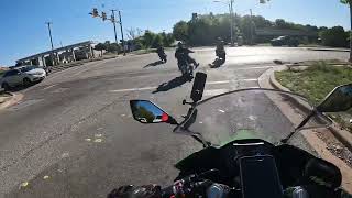 The Lizards Tail TX Part 2  2024 Ninja 500 KRT SE ABS  christianbikers ninja500 motorcycle [upl. by Oleg]