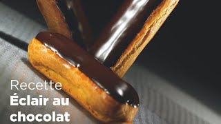 Valrhona  Recette éclair au chocolat [upl. by Klotz926]