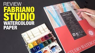 Making a Handmade Sketchbook With Fabriano Artistico Hot Press Watercolour Paper [upl. by Portie140]