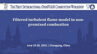 Filtered turbulent flame model in nonpremixed combustion [upl. by Heddy]