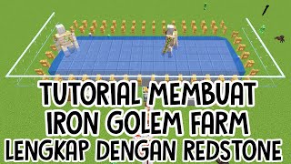 Tutorial dan Penjelasan LENGKAP Iron Golem Farm [upl. by Steffen]