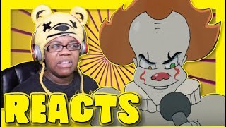 Pennywise VS The Joker Cartoon Beatbox Battles by verbalase  Animation Reaction [upl. by Hoyt250]