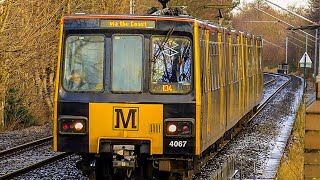 Tyne and Wear Metro train Class 994 Newcastle metro train [upl. by Adnesor327]