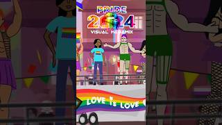 Pride 2024 🏳️‍🌈 Pride Month 2024 Set 💥 Pride Megamix shorts pride2024 pridemonth2024 [upl. by Kallick627]