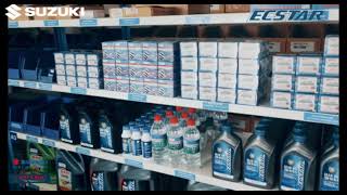 ALWAYS USE  SUZUKI GENUINE PARTS amp  OIL [upl. by Dodi]