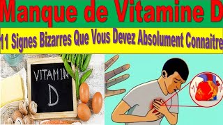 Carence en Vitamine D  11 Symptômes Surprenants Que Vous Devez Connaître [upl. by Hannan]